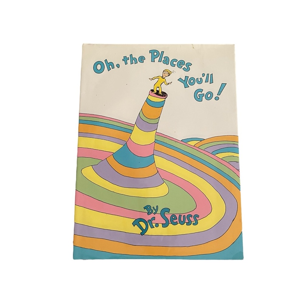 Hardcover Oh, the Places You’ll Go! Dr. Seuss Children’s Book